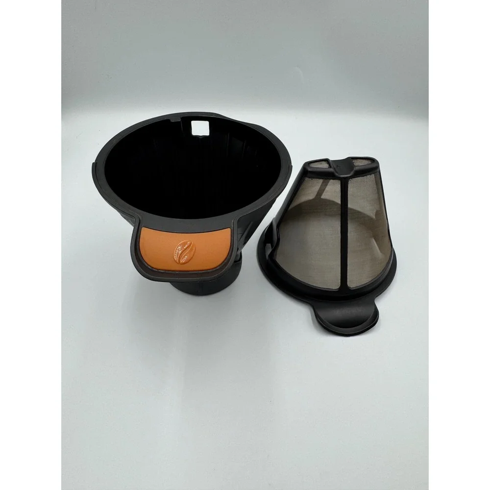 Ninja Brew Basket CP301 Filter Holder & Permanent Mesh Filter Black Orange